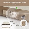 Naturehike California King Size Air Mattress with Built-in USB Rechargeable
