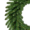 Puleo International 24" Mountain View Spruce Artificial Green Christmas Wreath
