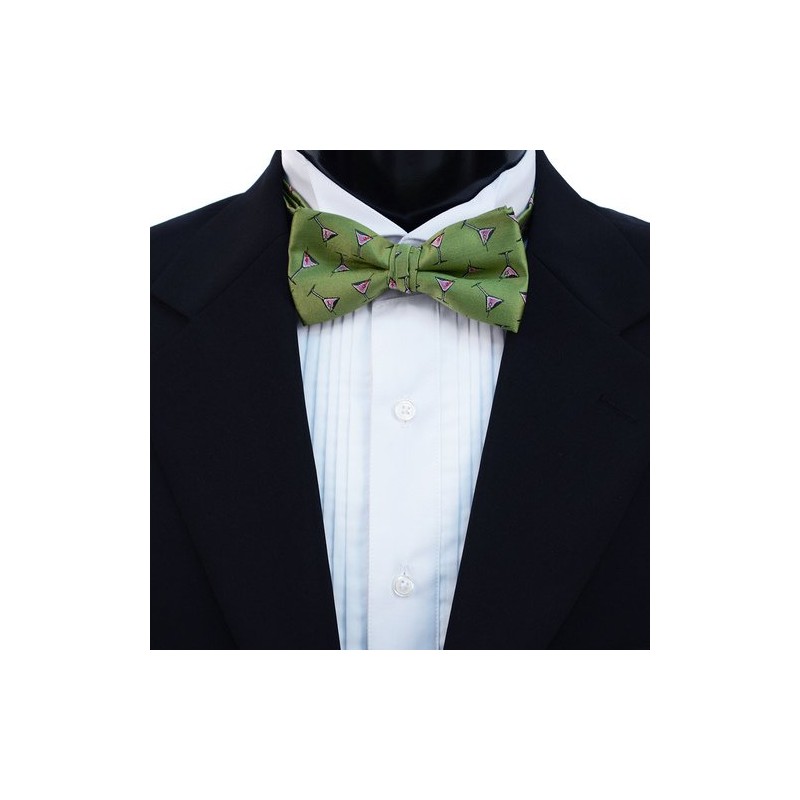 Black Cocktail Bow Tie Bow Tie [Simple Wearing Type] bd174