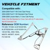 741-428 Front Driver Side Power Window Regulator with Motor Assembly