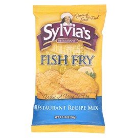 Sylvia's Fish Fry Mix, 10oz Bag