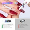 SAVILAND Advanced Cordless Electric Nail Drill: 10S Fast Removal 35000