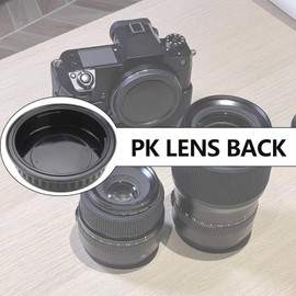SING F LTD Pack of 4 Replacement PK Rear Lens Cap, Plastic Rear Camera Lens Protective Cover Compatible with Pentax K Mount DSLR Cameras Lens
