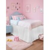 Dorm Bed Skirt for Twin XL - 32'' Drop College