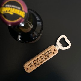 Novelty Chance Made Us Colleagues Gift Bottle Opener Leaving Gift for Friend