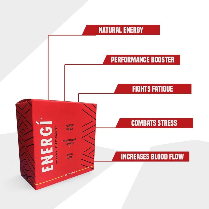 Energi // Energy Supplement! 28 Packets - by Visi