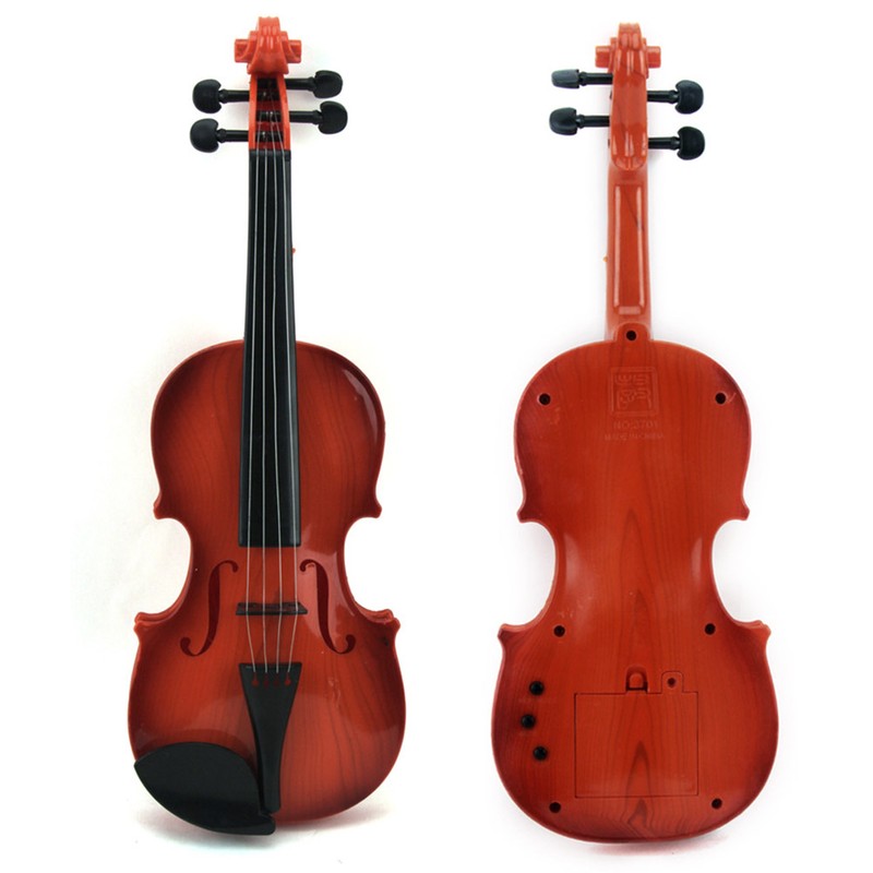 Simulation Violin Musical Toy Bow Beginner Kids Instrument Practice Birthday