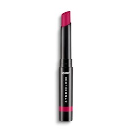CYZONE - Labial en Barra Supermate Lips Studio Look Color Cherry Wine 2g, de Larga Duración, Hidratación Extrema por 24 Horas, Máxima Fijación y Preci