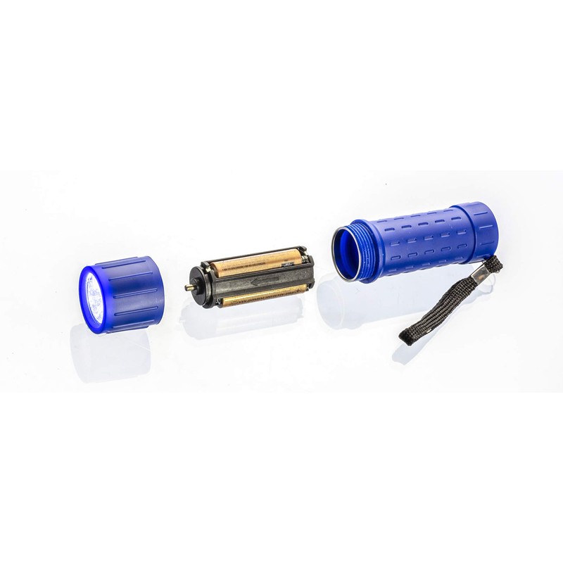 SE Blue 45 Lumens Flashlights (12-Pack) - FL3702BL-1W-12