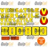 Versatile 800, 900 Tractor Decal Set Series 1