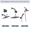 BRIGHT SHOWERS Shower Arm Diverter Valve for Hand held Showerhead