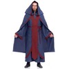 Burgschneider - Dungeons & Dragons Magician Cape Dark Blue/Bordeaux (Standard,