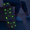 70 Pcs Glow in The Dark Neon Game Kids Stickers,