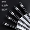 HuaLan Reusable Fiberglass Chopsticks Set, Dishwasher-Safe Chopstick, Non-Slip Design Chop