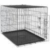 Segawe 42" Large Dog Crate House Kennel Folding Pet Cage