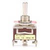 Toggle Switch, 5 Pieces On-Off-On Toggle Switch, 3 Position 3