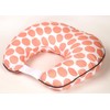 Bacati Ikat Coral Dots Muslin Fabric Hugster Nursing Pillow Cover