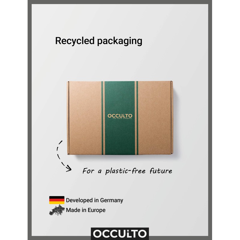 Occulto men 100% cotton socks pack of 6 (model: Roland)