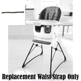 Fisher-Price Jonathan Adler Deluxe High Chair - Replacement Waist Strap - BLACK