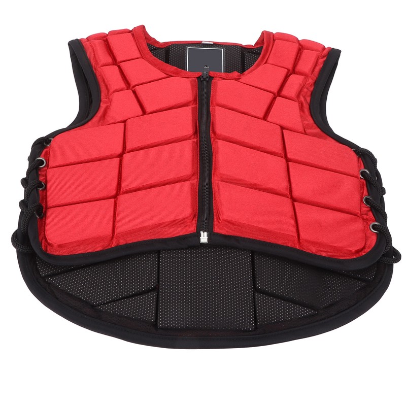 Kids Equestrian Vest Foam Padded Safety Horse Riding Protective Gear