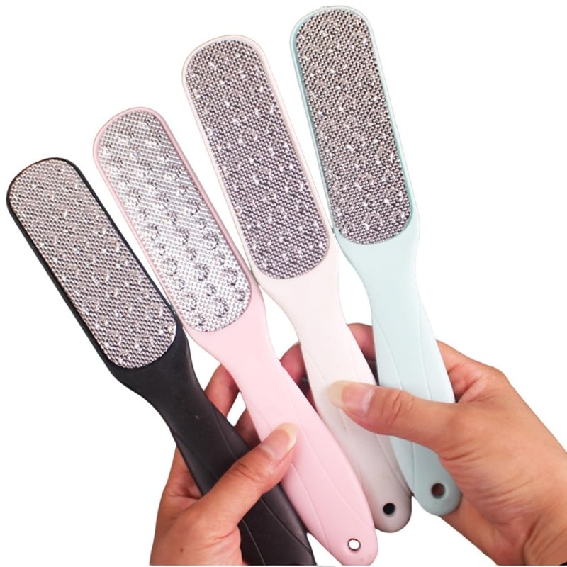 Premium Callus Slicer - Stainless Steel Foot Rasp & Double-Sided