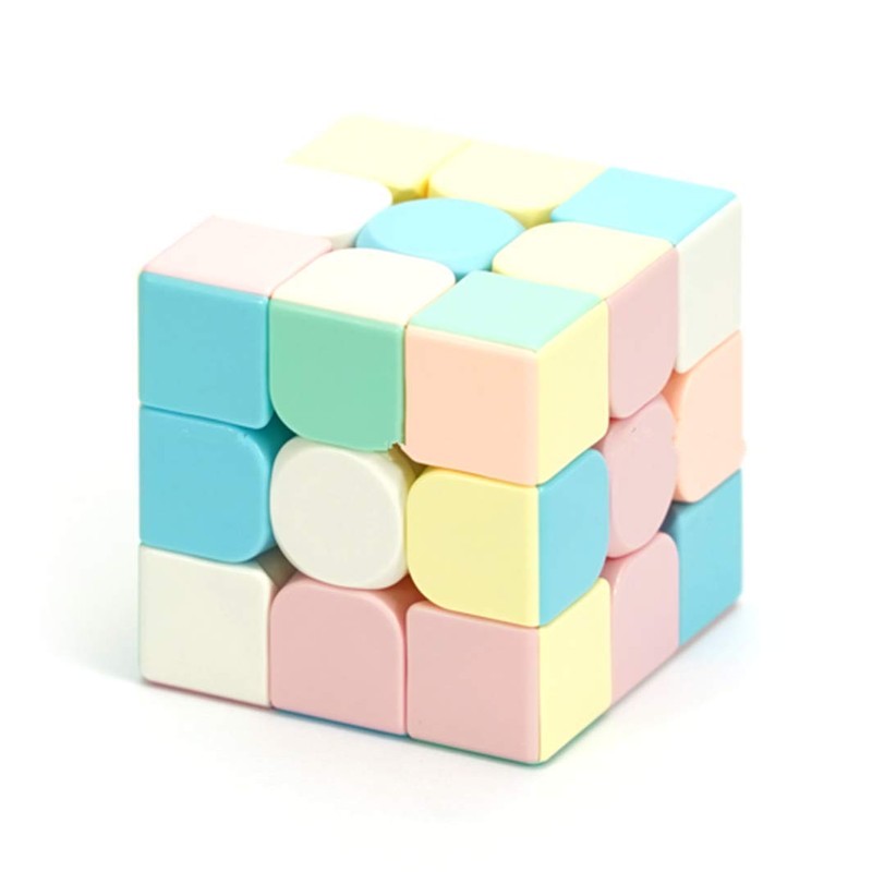 CuberSpeed Moyu MoFang JiaoShi Macaron Meilong 3x3 stickerless Magic Cube