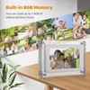 Acrylic Digital Photo Frame 8GB Memory Photo Music Video Display