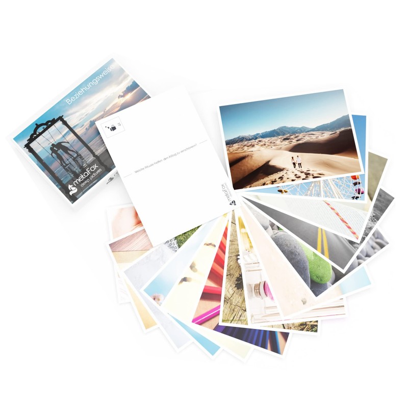 metaFox 52 Postcards for Wedding and Relationship Work