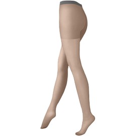 Cindy Womens/Ladies Mediumweight Support Tights (1 Pair) (Large (5ft6”-5ft10”)) (Bamboo)