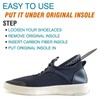 Carbon Fiber Insole, Rigid Insert for Foot Arthritis,Mortons Toe,Turf Toe,Hallux