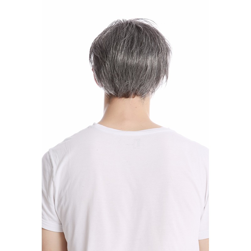 Wig Me Up – GFW387 44 Men's Wig Short wild young Grey Dark grey