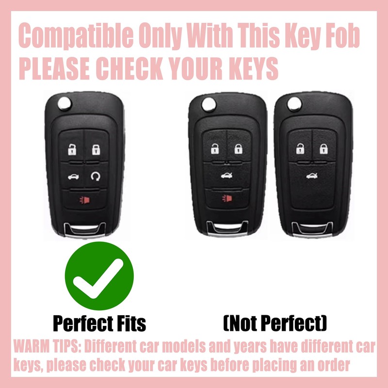 Rayslesan Cute Key Fob Cover with Rhinestone Bear Charm, Bling