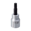 PROXXON Torx Bit Socket, 3/8 Inch, No Messing Hole, T30