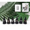 desikaky Ring Stand, Ring Storage Case, Jewelry Stand, Wooden Cone