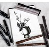uni-ball PIN Fineliners | Black Fine Tipped Writing Pens |