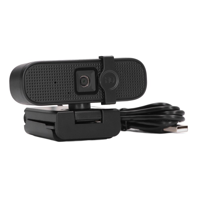 PC Webcam 2K UHD with Microphone Wide Angle USB Plug