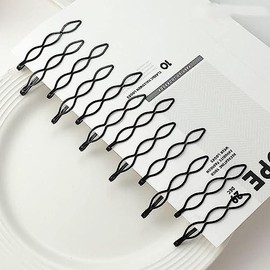 12Pcs Black Vintage Hair Pins Mini Bobby Pins Fashion BB Clip Invisible Bangs Clip Small Bobby Pins for Women and Girls Decorative Wedding Dainty Hair Pins Hair Accessories Hair Styling Pins