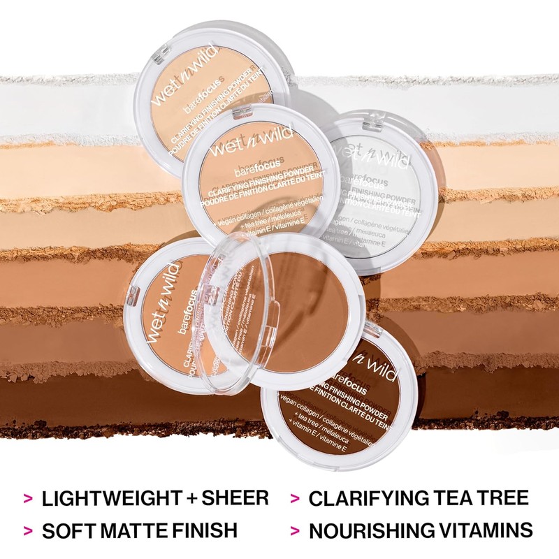 Polvo Traslucido Barefocus Clarifying Finishing Wet N Wild (Traslúcido)