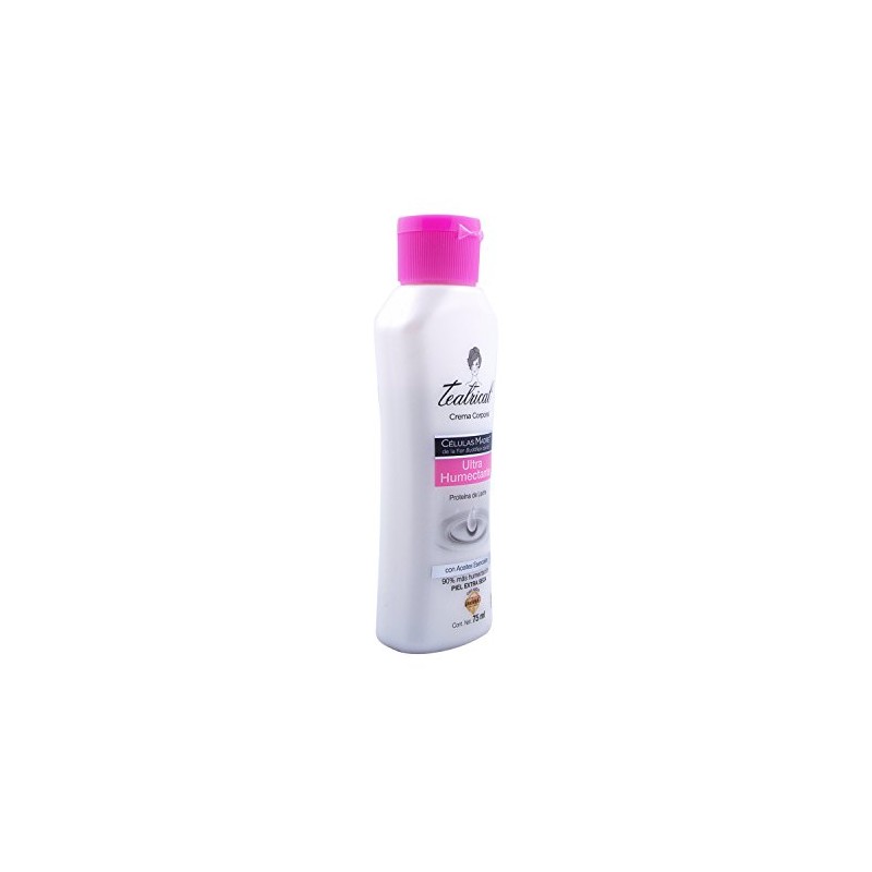 TEATRICAL - Crema Corporal Ultra Humectante. Con células madre de