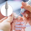 ANCIRS 15 Pcs Nail File Replacement Head Refills Set, Nail