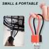 2 Pack Padlock Flexible Cable Small Cable Padlock Steel Rope