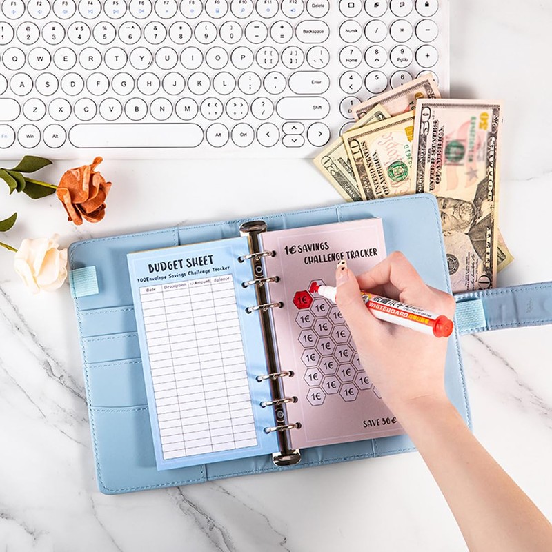 NHQZ Economy Challenge Budget Planner, Money Saving Challenge, Budget Planner,