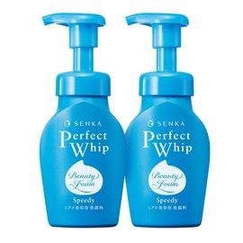Senka NEW Senka Speedy Perfect Whip 150ml / NEW 센카 스피디 퍼펙트휩 150ml x 2 ﻿ 펌핑 다입으로 쉽고 빠르게 마이크로 뷰티 폼으로 더 쫀쫀하게, 더 부드럽게, 더 촉촉하게, 더 말끔하게