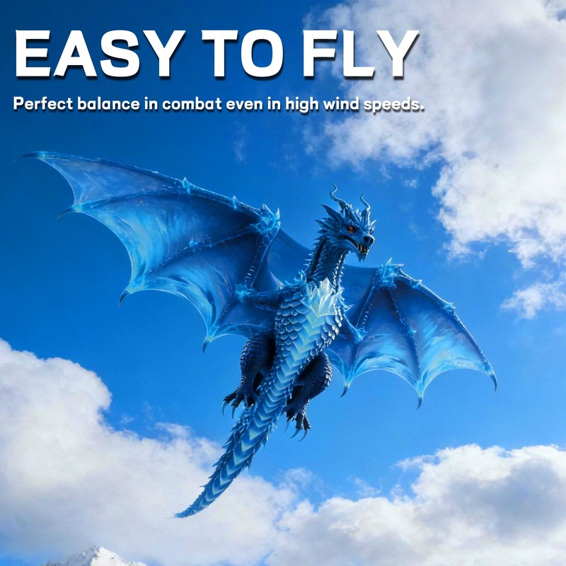 Dragon Kite for Kids and Adults, Easy to Fly for