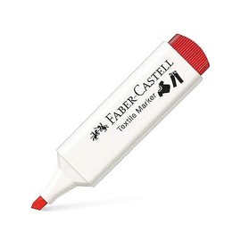 Faber-Castell Textile Marker red 159522