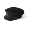 Failsworth Mariner Cord Cap Black Medium