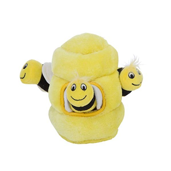 Outward Hound Hide A Bee Plush Dog Toy Puzzle