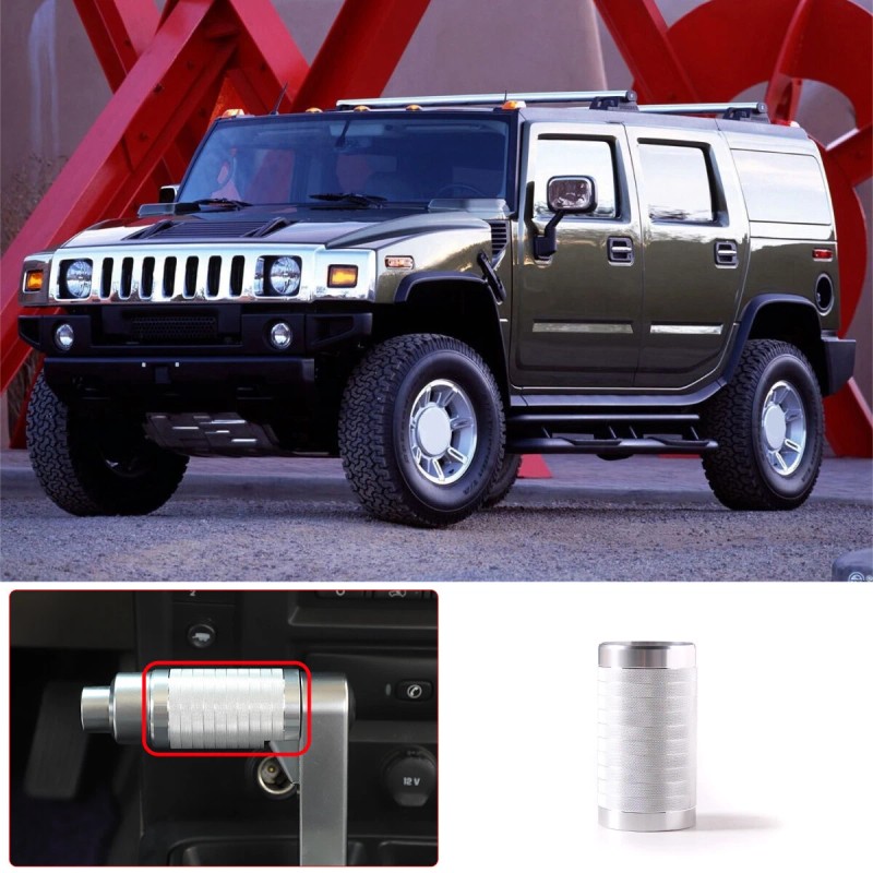 e-power-auto-Trim Transmission Shifter Button For Hummer H2 SUT Gear Shift