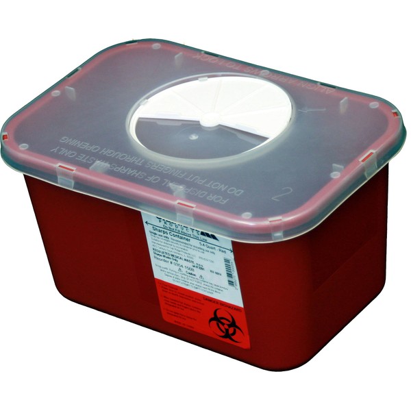 1 Gallon Size | OakRidge Products Sharps Disposal Container | Ideal for Diabetics Personal Size