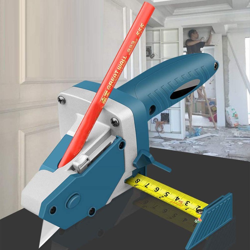 Boaby Multifunction Plasterboard Cutter - Precise Round/Straight Scriber/Cutting Tool with